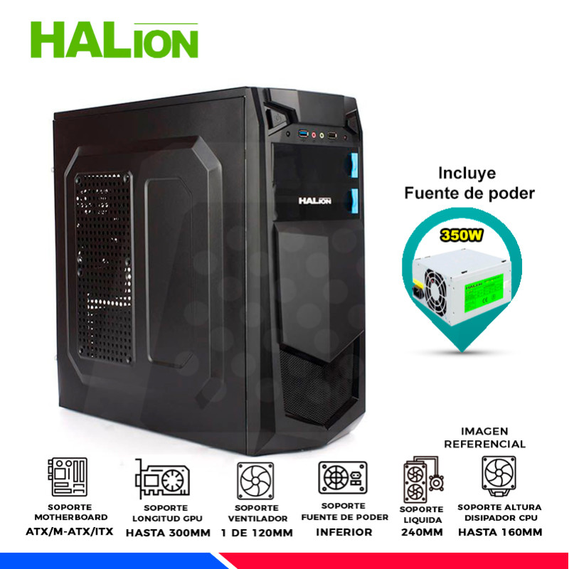 CASE HALION STORM 7223 AZUL F/350W