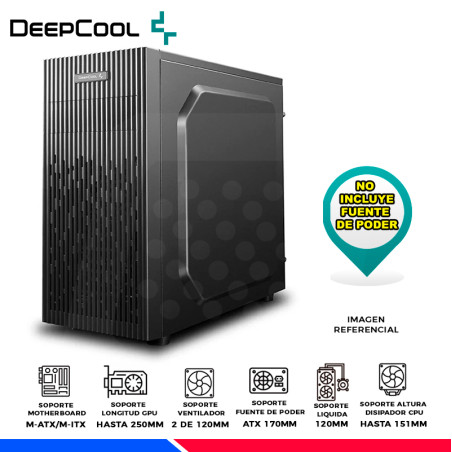 CASE DEEPCOOL MATREXX 30 V/TEMPLADO