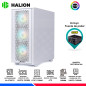 CASE GAMER HALION SCARLET, F/550W, 4 COOLER RGB, V/TEMPLADO CASE GAMER HALION SCARLET, F/550W, 4 COOLER RGB, V/TEMPLADO