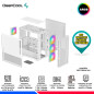 CASE DEEPCOOL CH560 WH, V/TEMPLADO, ARGB CASE DEEPCOOL CH560 WH, V/TEMPLADO, ARGB