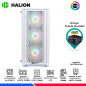 CASE GAMER HALION SCARLET, F/550W, 4 COOLER RGB, V/TEMPLADO CASE GAMER HALION SCARLET, F/550W, 4 COOLER RGB, V/TEMPLADO