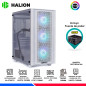 CASE GAMER HALION SCARLET, F/550W, 4 COOLER RGB, V/TEMPLADO CASE GAMER HALION SCARLET, F/550W, 4 COOLER RGB, V/TEMPLADO