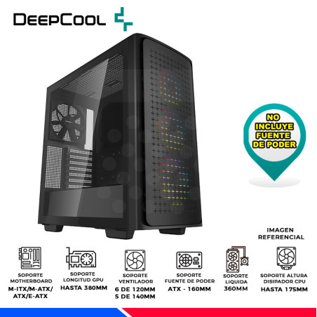 CASE DEEPCOOL CK560, V/TEMPLADO
