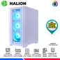 CASE GAMER HALION TITAN 106 WHITE, 4 COOLER ARGB, V/TEMPLADO CASE GAMER HALION TITAN 106 WHITE, 4 COOLER ARGB, V/TEMPLADO