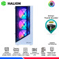 CASE GAMER HALION DRAGON CR15 BLANCO, F/500W, RAINBOW, V/TEMPLADO CASE GAMER HALION DRAGON CR15 BLANCO, F/500W, RAINBOW, V/TEMPLADO