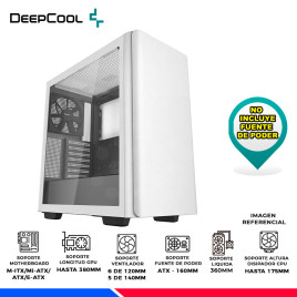 CASE DEEPCOOL CK500 WH, V/TEMPLADO