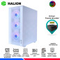 CASE GAMER HALION TORNADO 04WH BLANCO, F/600W, ARGB, V/TEMPLADO CASE GAMER HALION TORNADO 04WH BLANCO, F/600W, ARGB, V/TEMPLADO