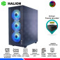 CASE GAMER HALION TORNADO 04BK NEGRO, F/600W, ARGB, V/TEMPLADO CASE GAMER HALION TORNADO 04BK NEGRO, F/600W, ARGB, V/TEMPLADO