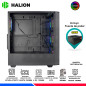 CASE GAMER HALION INFINITY 417, ARGB, F/600W, V/TEMPLADO CASE GAMER HALION INFINITY 417, ARGB, F/600W, V/TEMPLADO