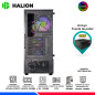 CASE GAMER HALION INFINITY 417, ARGB, F/600W, V/TEMPLADO CASE GAMER HALION INFINITY 417, ARGB, F/600W, V/TEMPLADO