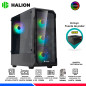 CASE GAMER HALION INFINITY 415, ARGB, F/600W, V/TEMPLADO CASE GAMER HALION INFINITY 415, ARGB, F/600W, V/TEMPLADO