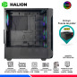 CASE GAMER HALION INFINITY 415, ARGB, F/600W, V/TEMPLADO CASE GAMER HALION INFINITY 415, ARGB, F/600W, V/TEMPLADO
