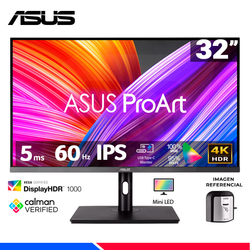 MONITOR PROFESIONAL ASUS ProArt Display PA32UCR-K, 32" IPS, 4K UHD, 60Hz, 5ms MONITOR PROFESIONAL ASUS ProArt Display PA32UCR-K, 32" IPS, 4K UHD, 60Hz, 5ms
