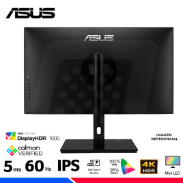 MONITOR PROFESIONAL ASUS ProArt Display PA32UCR-K, 32" IPS, 4K UHD, 60Hz, 5ms