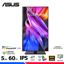 MONITOR PROFESIONAL ASUS ProArt Display PA32UCR-K, 32" IPS, 4K UHD, 60Hz, 5ms