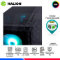 CASE GAMER HALION TITAN 104 BLACK, F/600W, RGB, V/TEMPLADO CASE GAMER HALION TITAN 104 BLACK, F/600W, RGB, V/TEMPLADO