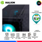 CASE GAMER HALION TITAN 104 BLACK, F/600W, RGB, V/TEMPLADO CASE GAMER HALION TITAN 104 BLACK, F/600W, RGB, V/TEMPLADO
