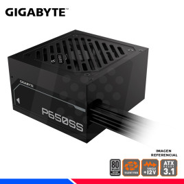 FUENTE DE PODER GIGABYTE P650SS, 80 PLUS SILVER, 650W