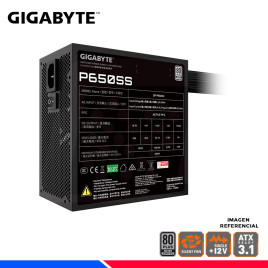 FUENTE DE PODER GIGABYTE P650SS, 80 PLUS SILVER, 650W