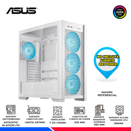 CASE ASUS TUF Gaming GT302 ARGB, WHITE, V/TEMPLADO