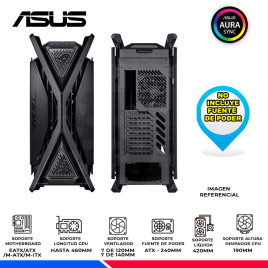 CASE ASUS ROG HYPERION GR701, V/TEMPLADO, ARGB