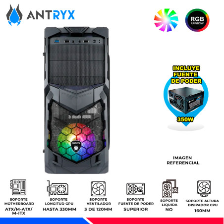 CASE ANTRYX ELEGANT 670,  F/350, RGB