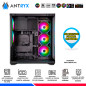 CASE ANTRYX FX 970 PRO, 5 COOLER ARGB, USB TIPO-C, 2 V/TEMPLADO