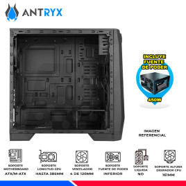 CASE ANTRYX XTREME E250 PLUS C/B450W