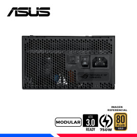 FUENTE DE PODER ASUS ROG STRIX 750G, 80 PLUS GOLD MODULAR 750W