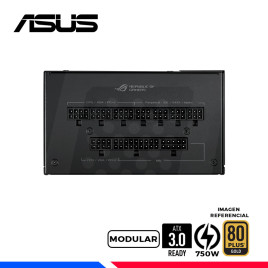 FUENTE DE PODER ASUS ROG STRIX 750G, 80 PLUS GOLD MODULAR 750W