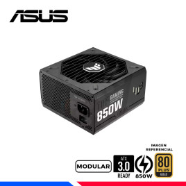 FUENTE DE PODER ASUS TUF GAMING 850G, 80 PLUS GOLD MODULAR, 850W.