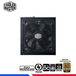FUENTE DE PODER COOLER MASTER GX II GOLD 750, 80 PLUS GOLD FULL MODULAR, 750W
