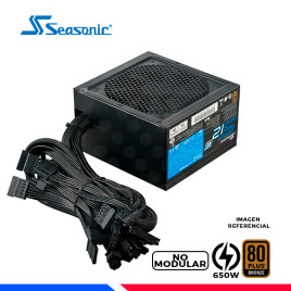 FUENTE DE PODER SEASONIC S12III 650W 80 PLUS BRONZE