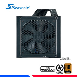 FUENTE DE PODER SEASONIC S12III 650W 80 PLUS BRONZE