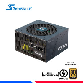 FUENTE DE PODER SEASONIC FOCUS GX-1000, 80 PLUS GOLD MODULAR, 1000W