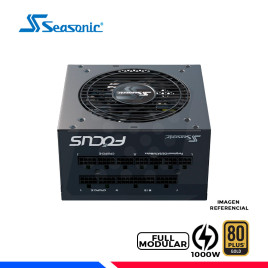 FUENTE DE PODER SEASONIC FOCUS GX-1000, 80 PLUS GOLD MODULAR, 1000W