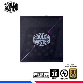 FUENTE DE PODER COOLER MASTER GX II GOLD 850, 80 PLUS GOLD FULL MODULAR, 850W