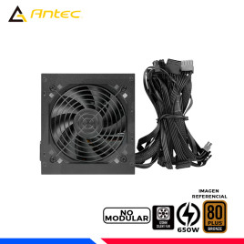 FUENTE DE PODER ANTEC ATOM B650 EC V2, 80 PLUS BRONZE, 650W