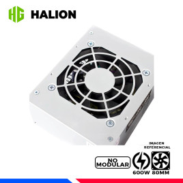 FUENTE DE PODER HALION MICRO ATX-600W P8, 600W