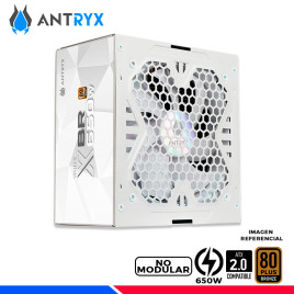 FUENTE DE PODER ANTRYX XBR-650 WHITE, 80 PLUS BRONZE, 650W