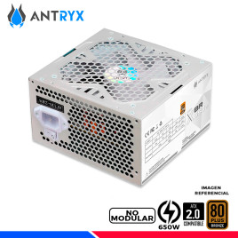 FUENTE DE PODER ANTRYX XBR-650 WHITE, 80 PLUS BRONZE, 650W