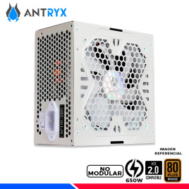 FUENTE DE PODER ANTRYX XBR-650 WHITE, 80 PLUS BRONZE, 650W