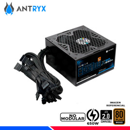FUENTE DE PODER ANTRYX XBR-650, 80 PLUS BRONZE, 650W