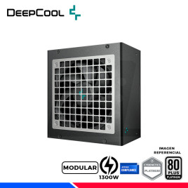 FUENTE DE PODER DEEPCOOL PX1300P, 80 PLUS PLATINUM, MODULAR, 1300W