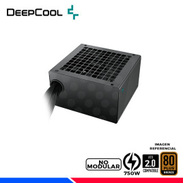 FUENTE DE PODER DEEPCOOL PK750D, 80 PLUS BRONZE, 750W