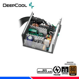 FUENTE DE PODER DEEPCOOL PK750D, 80 PLUS BRONZE, 750W