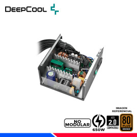FUENTE DE PODER DEEPCOOL PK650D, 80 PLUS BRONZE, 650W