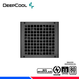 FUENTE DE PODER DEEPCOOL PF550, 80 PLUS WHITE, 550W