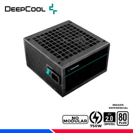 FUENTE DE PODER DEEPCOOL PF750, 80 PLUS WHITE, 750W