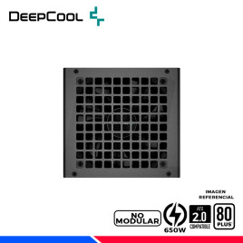 FUENTE DE PODER DEEPCOOL PF650, 80 PLUS WHITE, 650W
